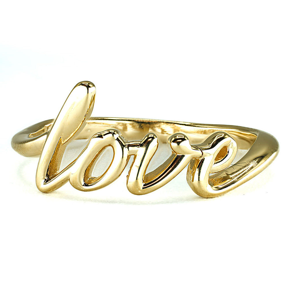 The Barbs - 14K Yellow Gold Love Ring